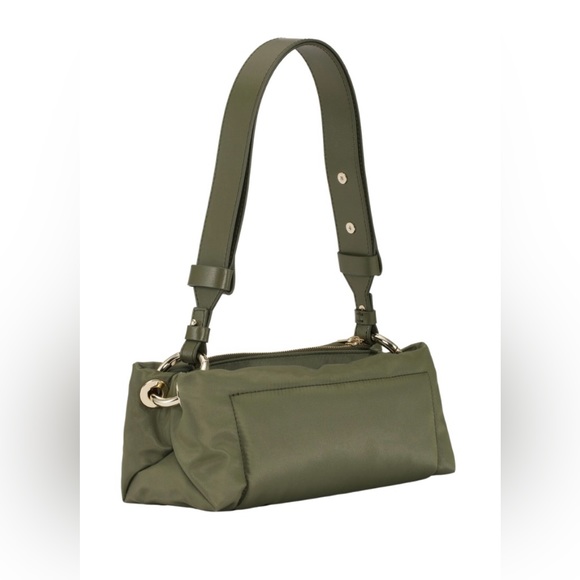 NWOT GANNI MEDIUM PILLOW BAGUETTE BAG IN KALAMATA w/dustbag - Picture 7 of 8